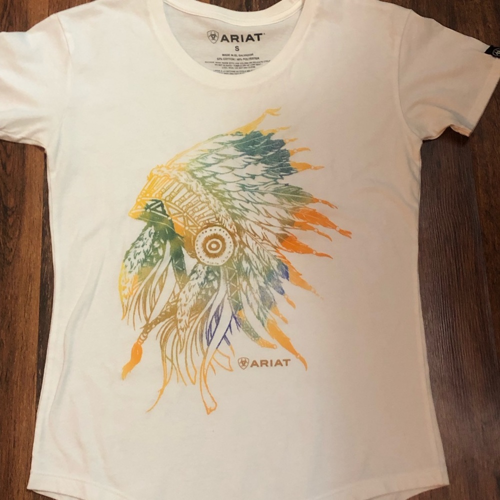 Ariat short sleeve shirt size small